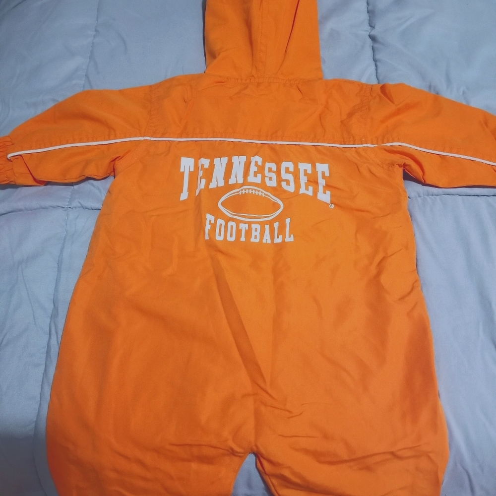 University of Tennessee Zip Up Onesie with Hood